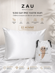 %100 Saf İpek Yastık Kılıfı 22 Momme – OEKO-TEX® & GOTS Sertifikalı Kumaş, Cilt Dostu Premium Kalite (Özel Kılıfı İle)
